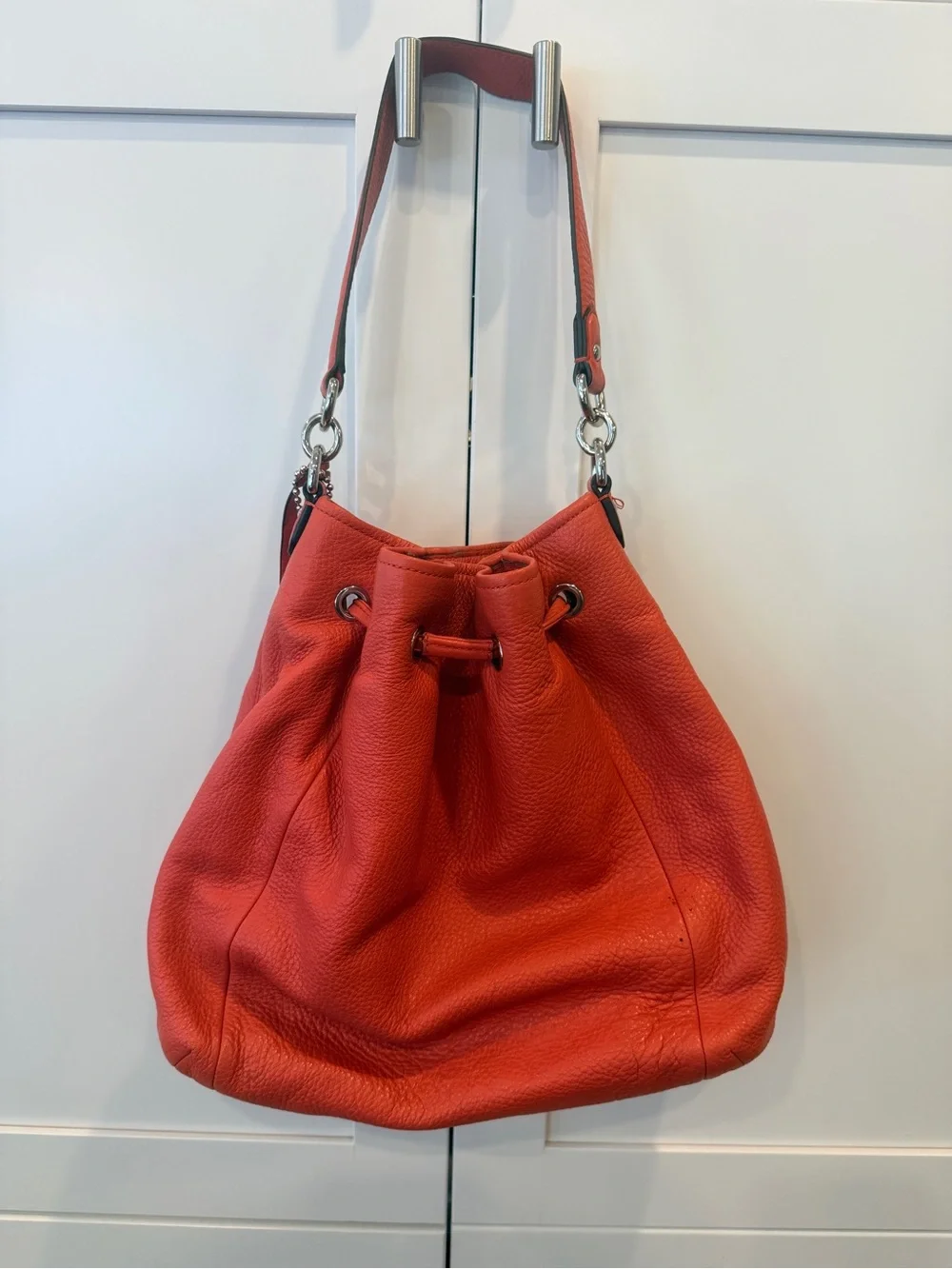 Vintage Y2K Coral Coach Purse
